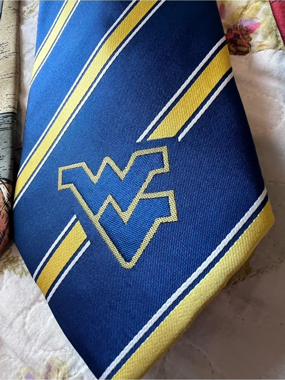 WVU Mountaineers Eagles Wings Necktie Bundle 3pc Lot